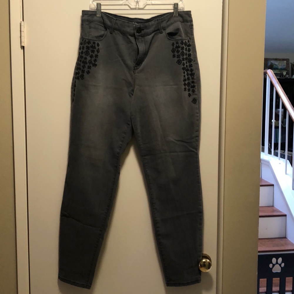 Grey Denim pant